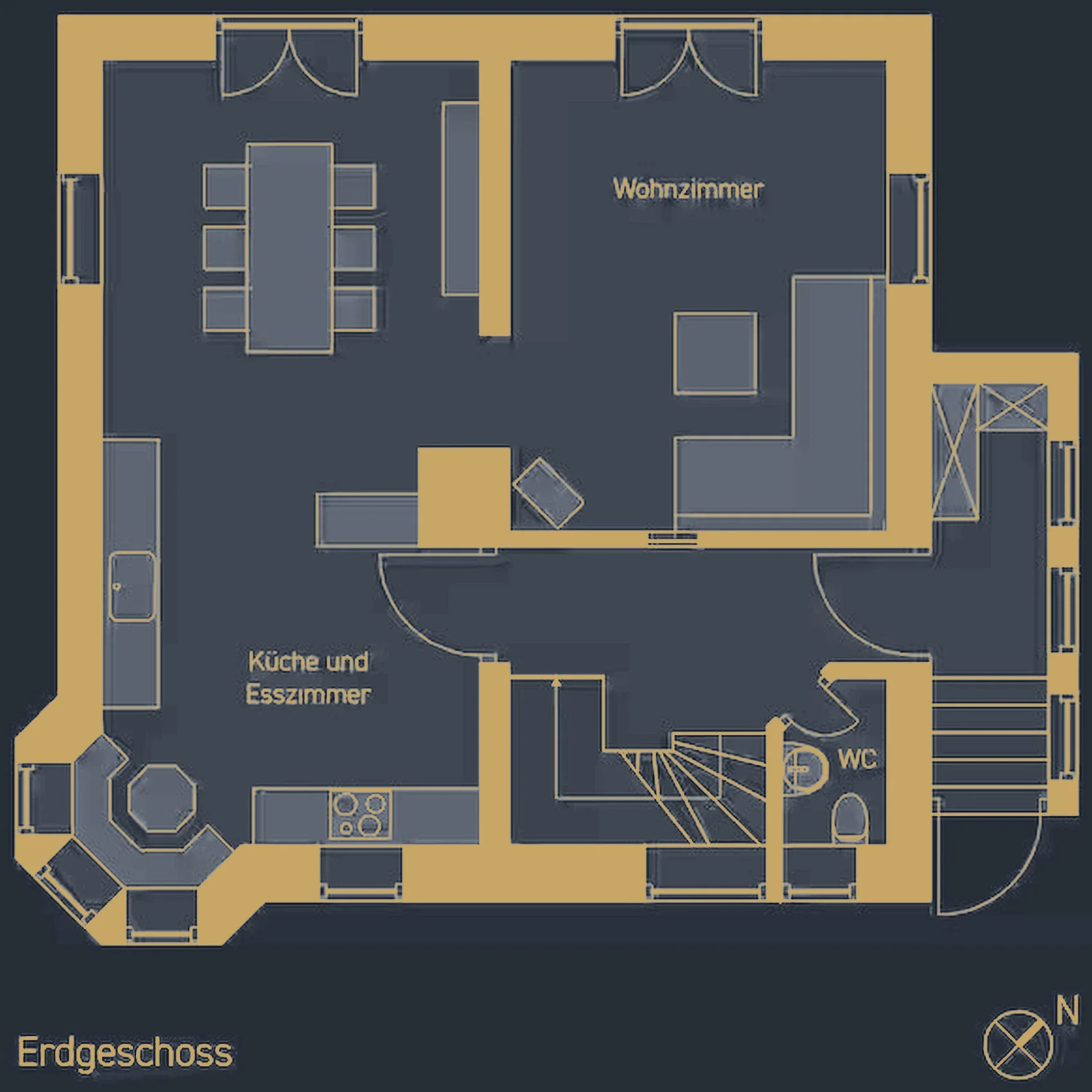 Grundriss Erdgeschoss